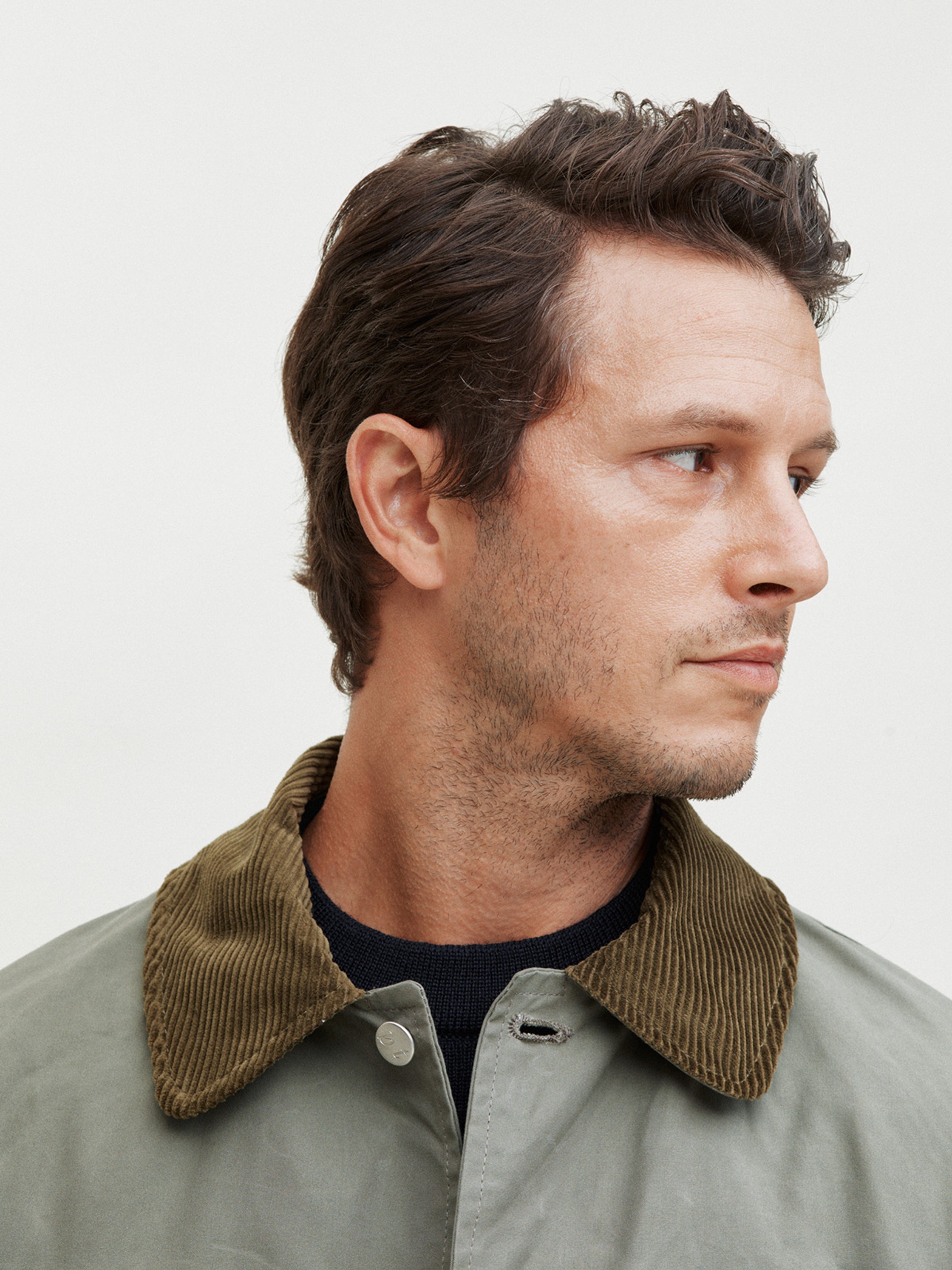 Waxed cotton jacket